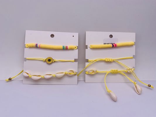 내구성 유연한 귀여운 해변 팔찌 재사용 가능한 여러 크기