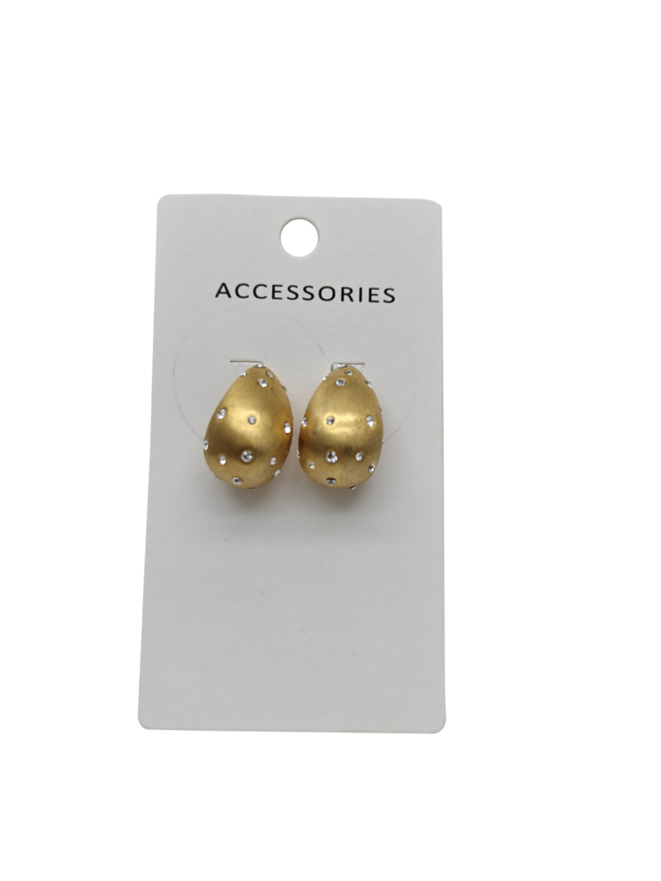 패션 금으로 칠한 눈물 떨어 뜨리는 귀걸이 딸기 모양 덩치 큰 스테인레스 스틸 귀걸이 여성